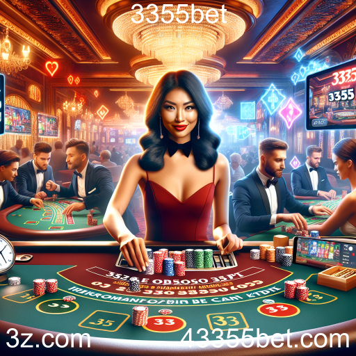 Experiência Imersiva com Jogos Ao Vivo na 3355bet